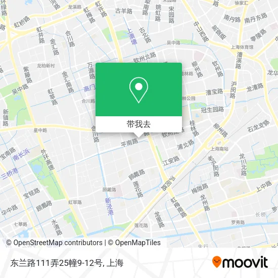 东兰路111弄25幢9-12号地图