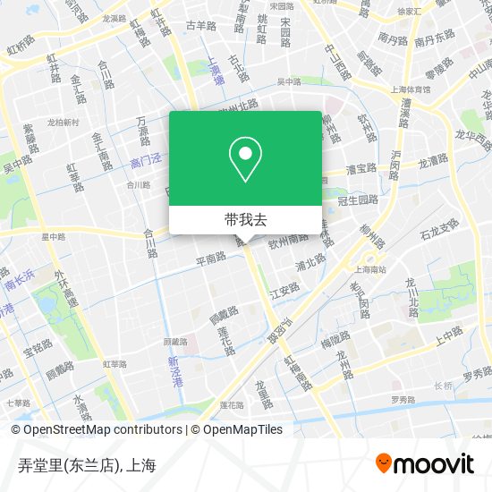 弄堂里(东兰店)地图