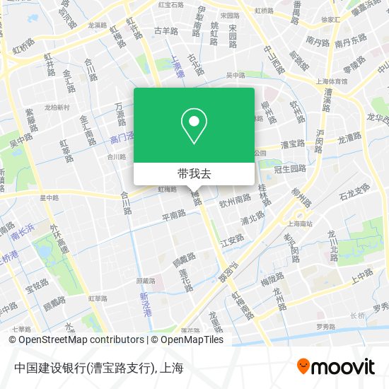 中国建设银行(漕宝路支行)地图