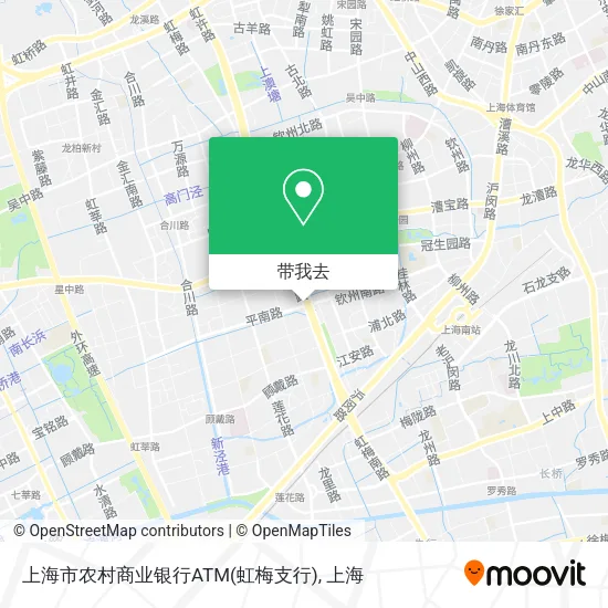 上海市农村商业银行ATM(虹梅支行)地图