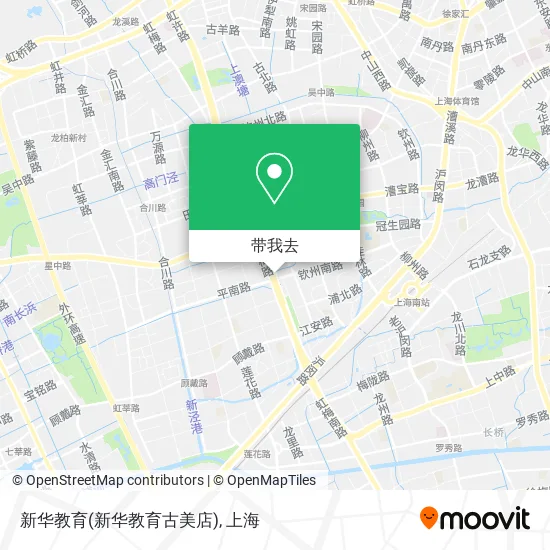 新华教育(新华教育古美店)地图
