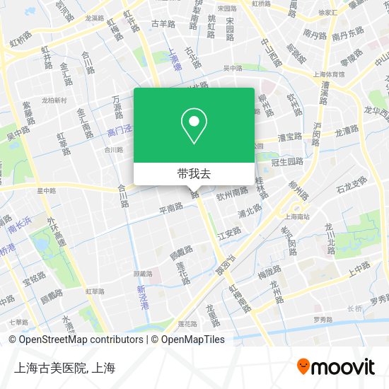 上海古美医院地图