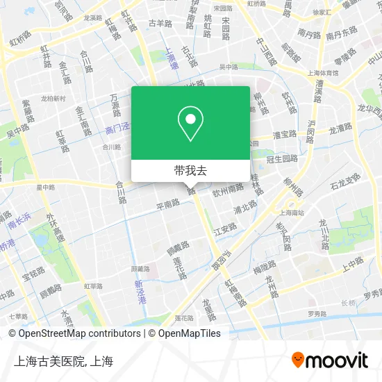 上海古美医院地图