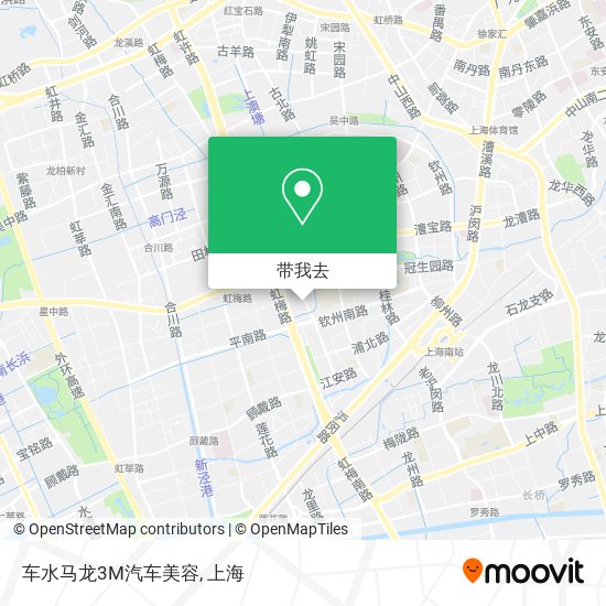 车水马龙3M汽车美容地图