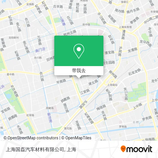 上海国磊汽车材料有限公司地图