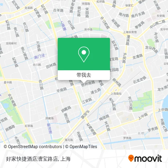 好家快捷酒店漕宝路店地图