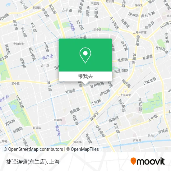 捷强连锁(东兰店)地图
