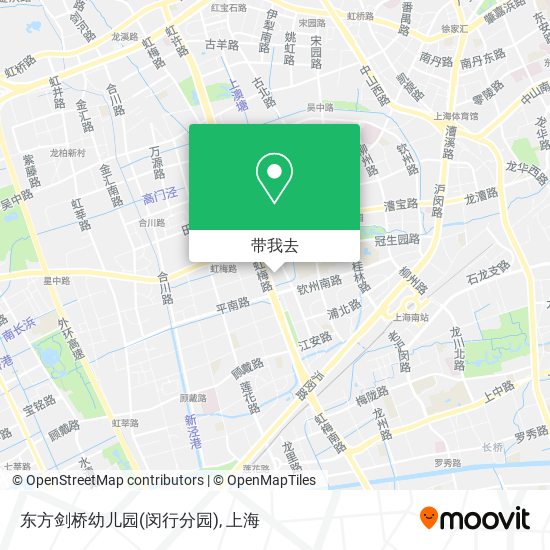 东方剑桥幼儿园(闵行分园)地图