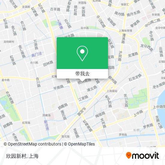 欣园新村地图