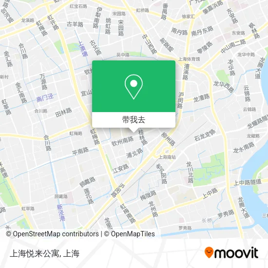 上海悦来公寓地图