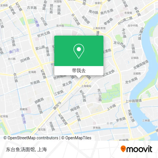 东台鱼汤面馆地图