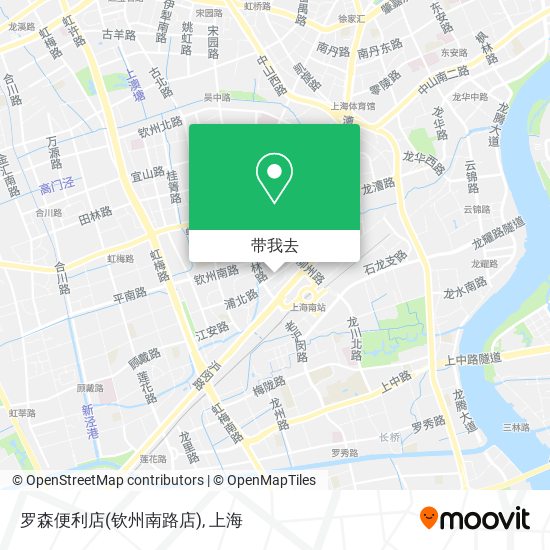 罗森便利店(钦州南路店)地图