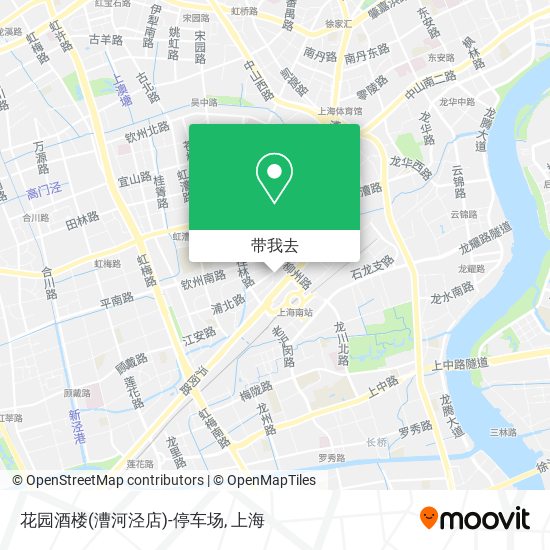 花园酒楼(漕河泾店)-停车场地图