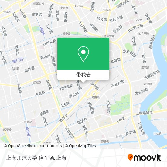 上海师范大学-停车场地图