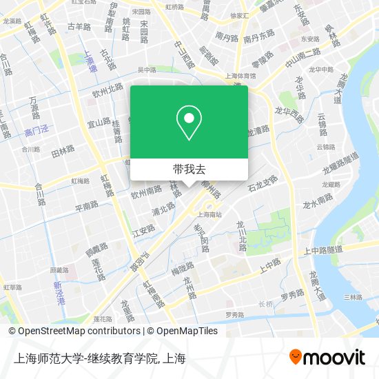 上海师范大学-继续教育学院地图