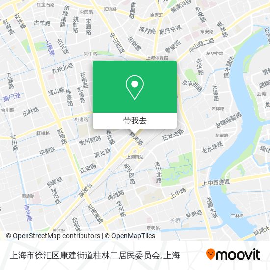 上海市徐汇区康建街道桂林二居民委员会地图