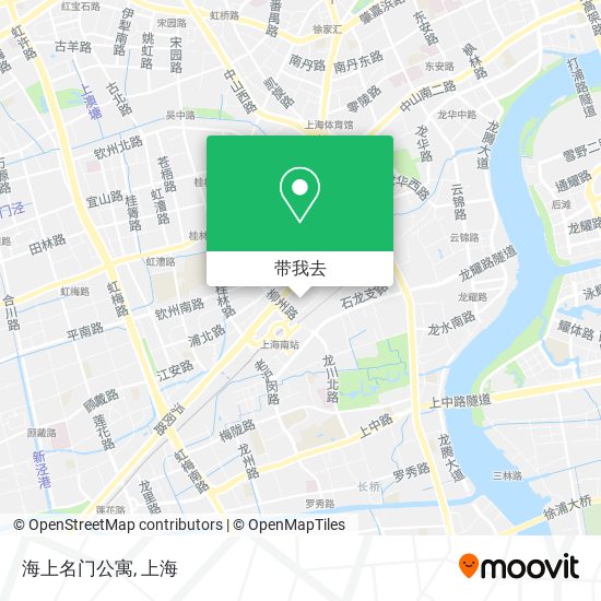 海上名门公寓地图
