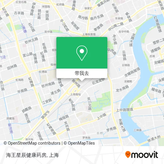 海王星辰健康药房地图