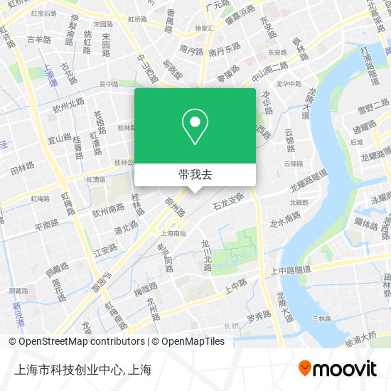 上海市科技创业中心地图