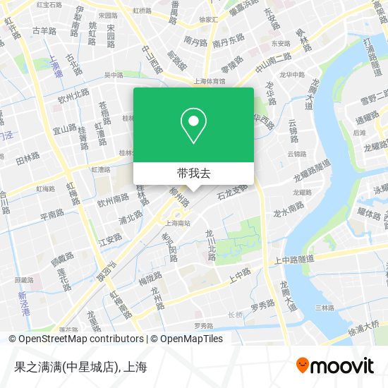 果之满满(中星城店)地图