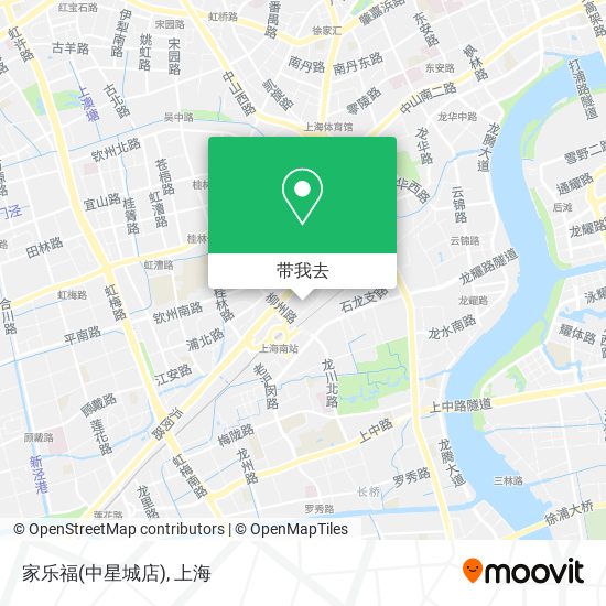 家乐福(中星城店)地图