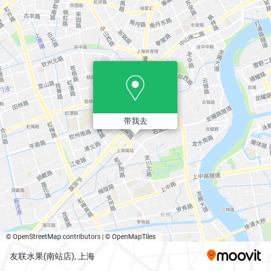 友联水果(南站店)地图