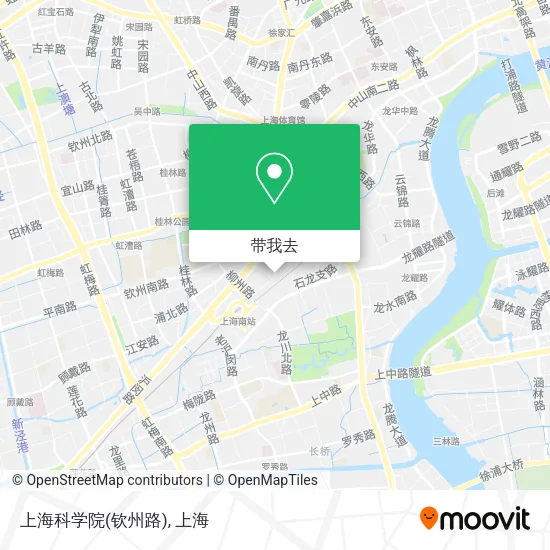 上海科学院(钦州路)地图