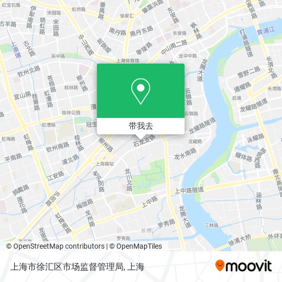 上海市徐汇区市场监督管理局地图