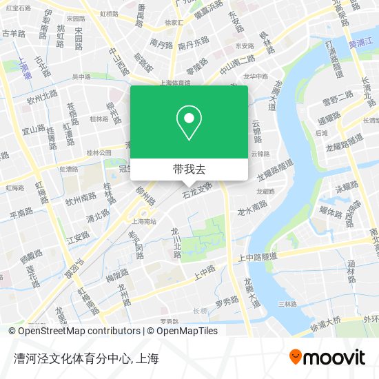 漕河泾文化体育分中心地图