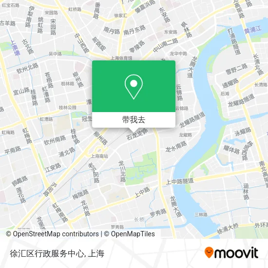 徐汇区行政服务中心地图