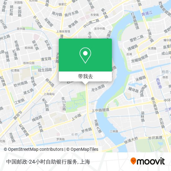 中国邮政-24小时自助银行服务地图