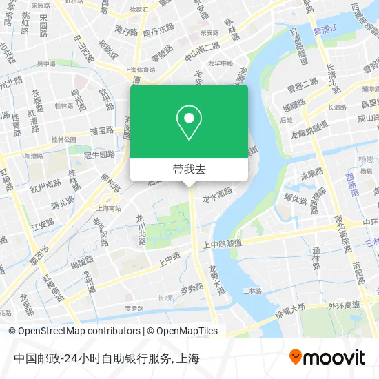 中国邮政-24小时自助银行服务地图