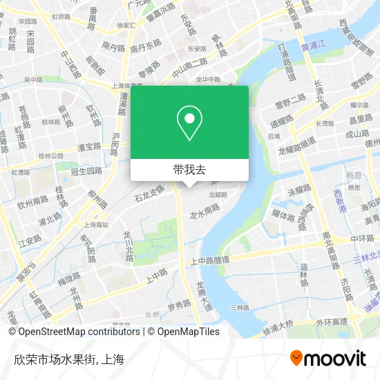 欣荣市场水果街地图