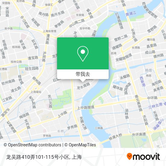 龙吴路410弄101-115号小区地图