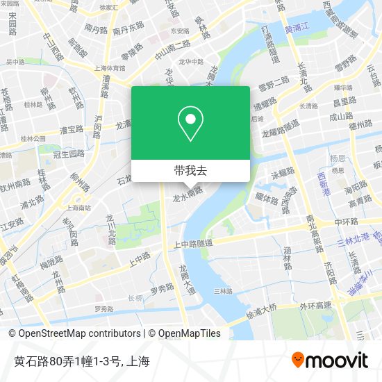 黄石路80弄1幢1-3号地图