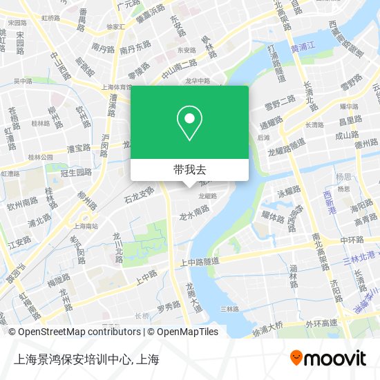 上海景鸿保安培训中心地图