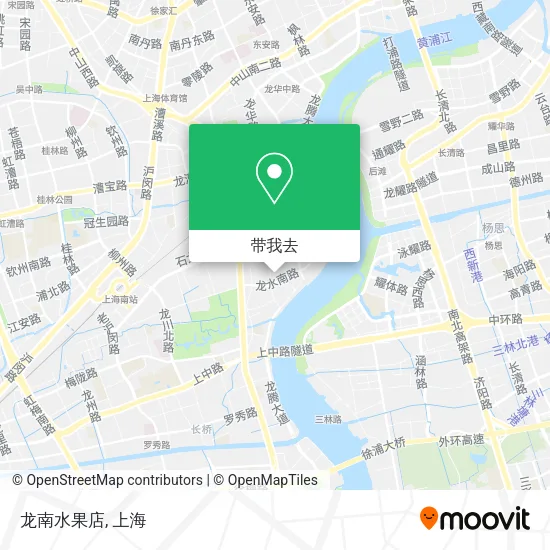龙南水果店地图