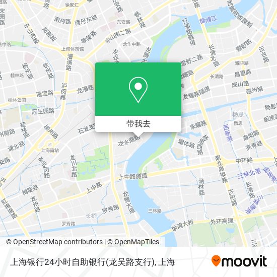 上海银行24小时自助银行(龙吴路支行)地图