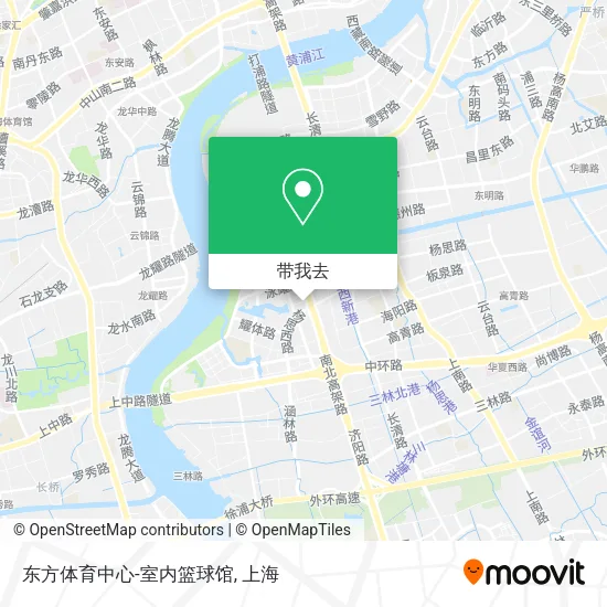东方体育中心-室内篮球馆地图