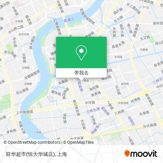 联华超市(恒大华城店)地图