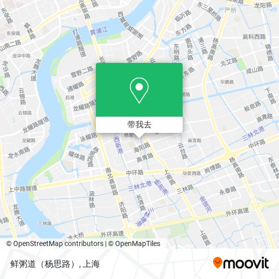 鲜粥道（杨思路）地图