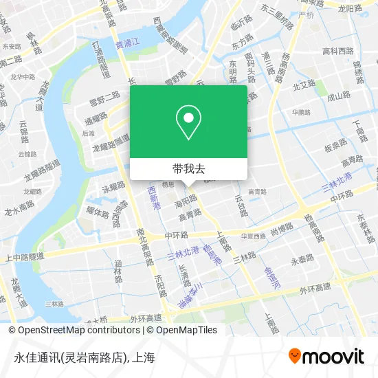 永佳通讯(灵岩南路店)地图
