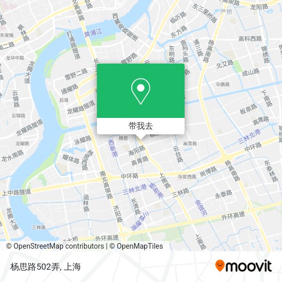 杨思路502弄地图