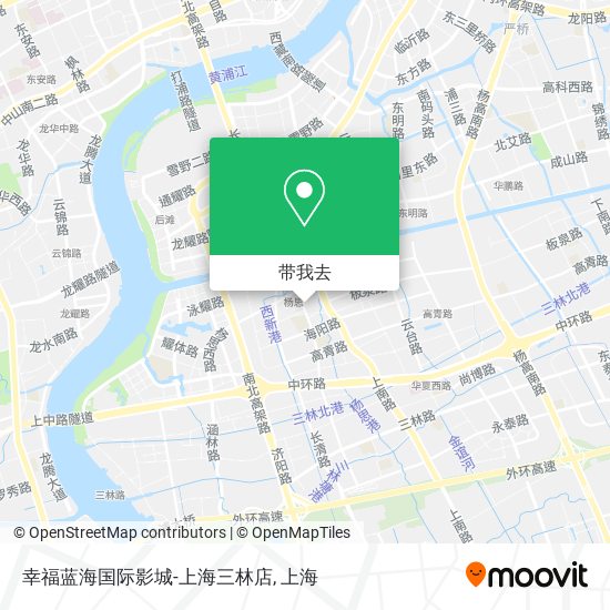 幸福蓝海国际影城-上海三林店地图