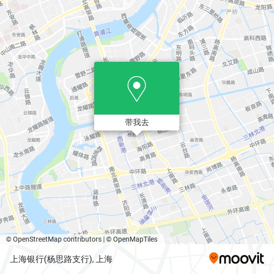 上海银行(杨思路支行)地图