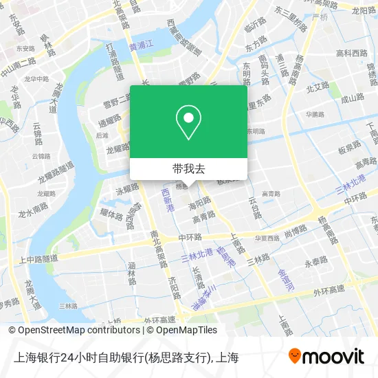 上海银行24小时自助银行(杨思路支行)地图