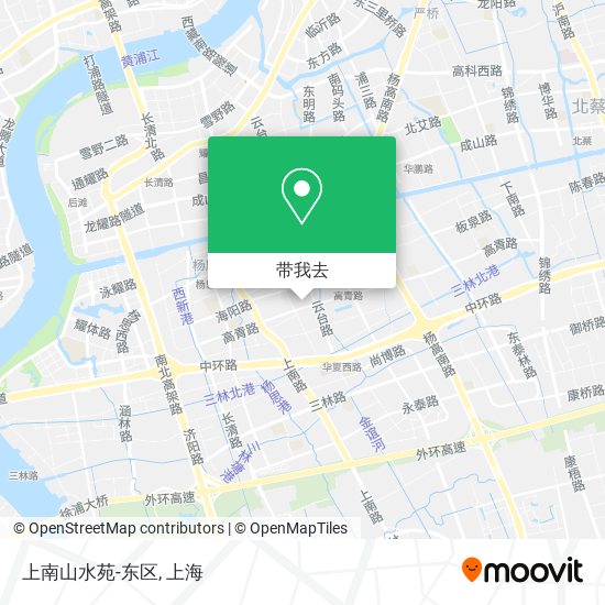 上南山水苑-东区地图