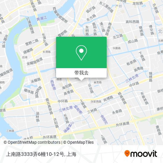 上南路3333弄6幢10-12号地图