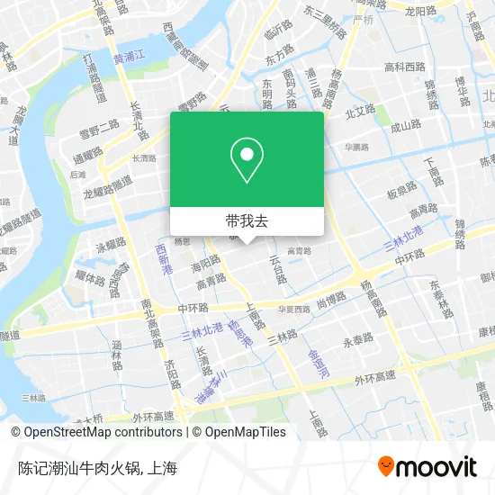 陈记潮汕牛肉火锅地图