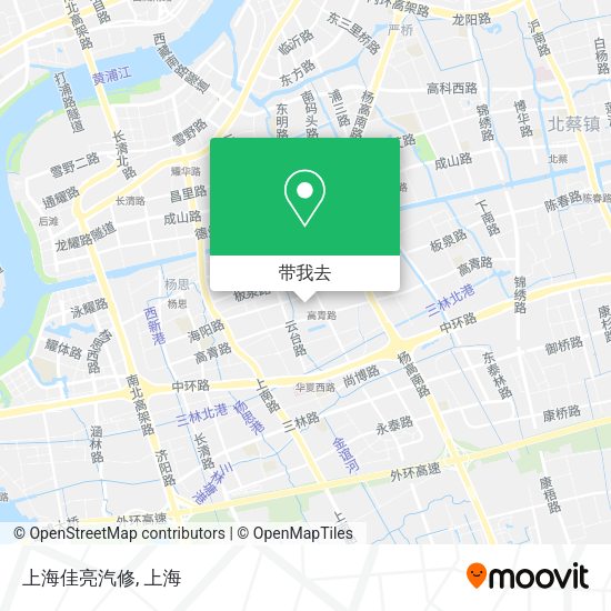 上海佳亮汽修地图